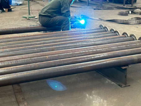 锡林郭勒20#无缝注浆管加工108*6钢花管棚管